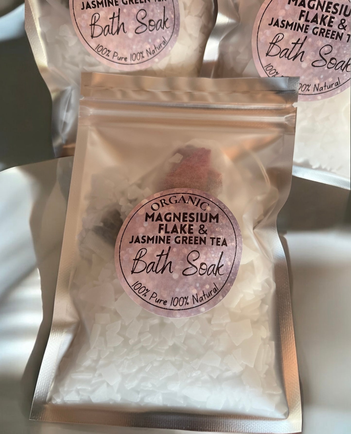 Magnesium Flake & Jasmine Green Tea Bath Soak