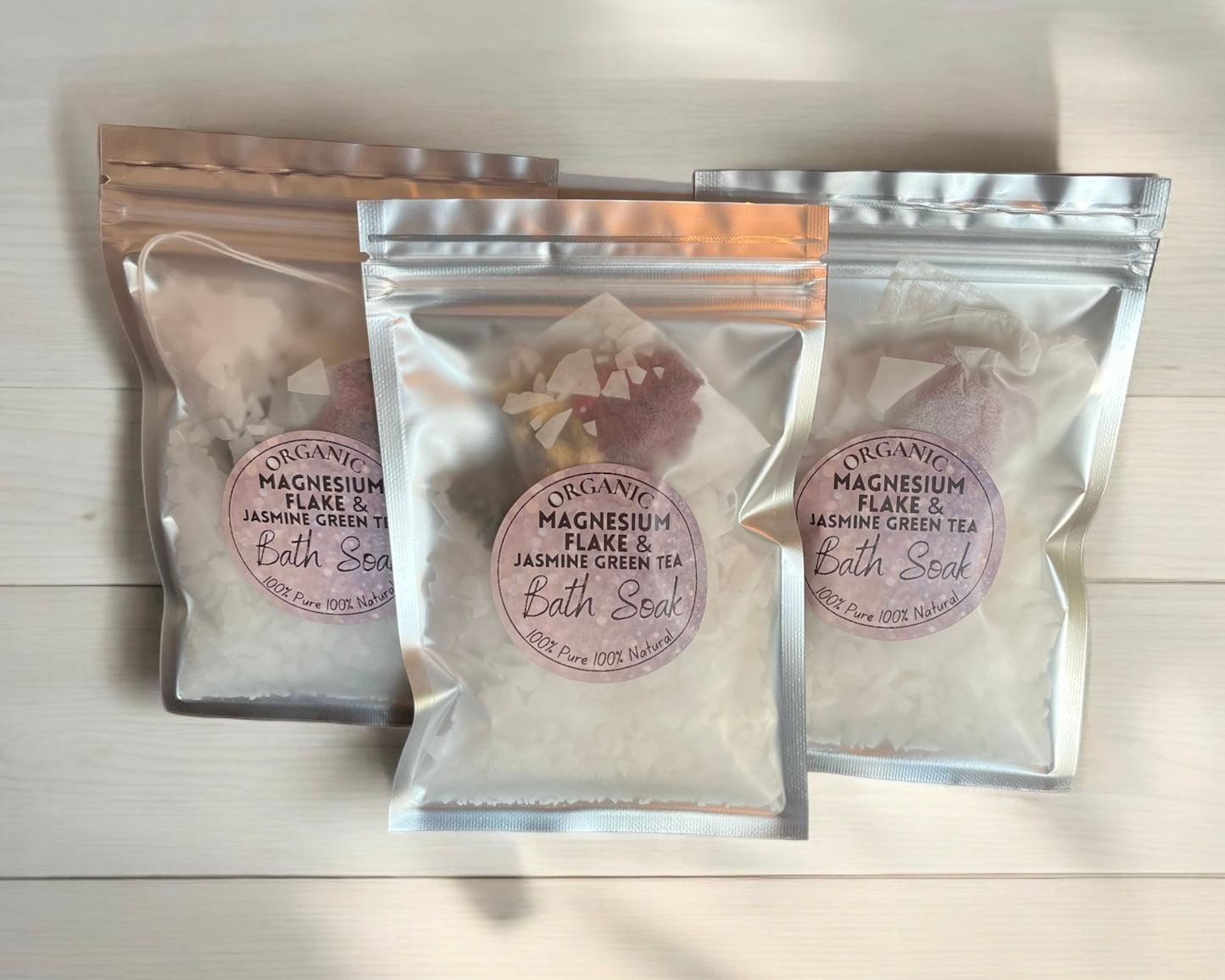 Magnesium Flake & Jasmine Green Tea Bath Soak