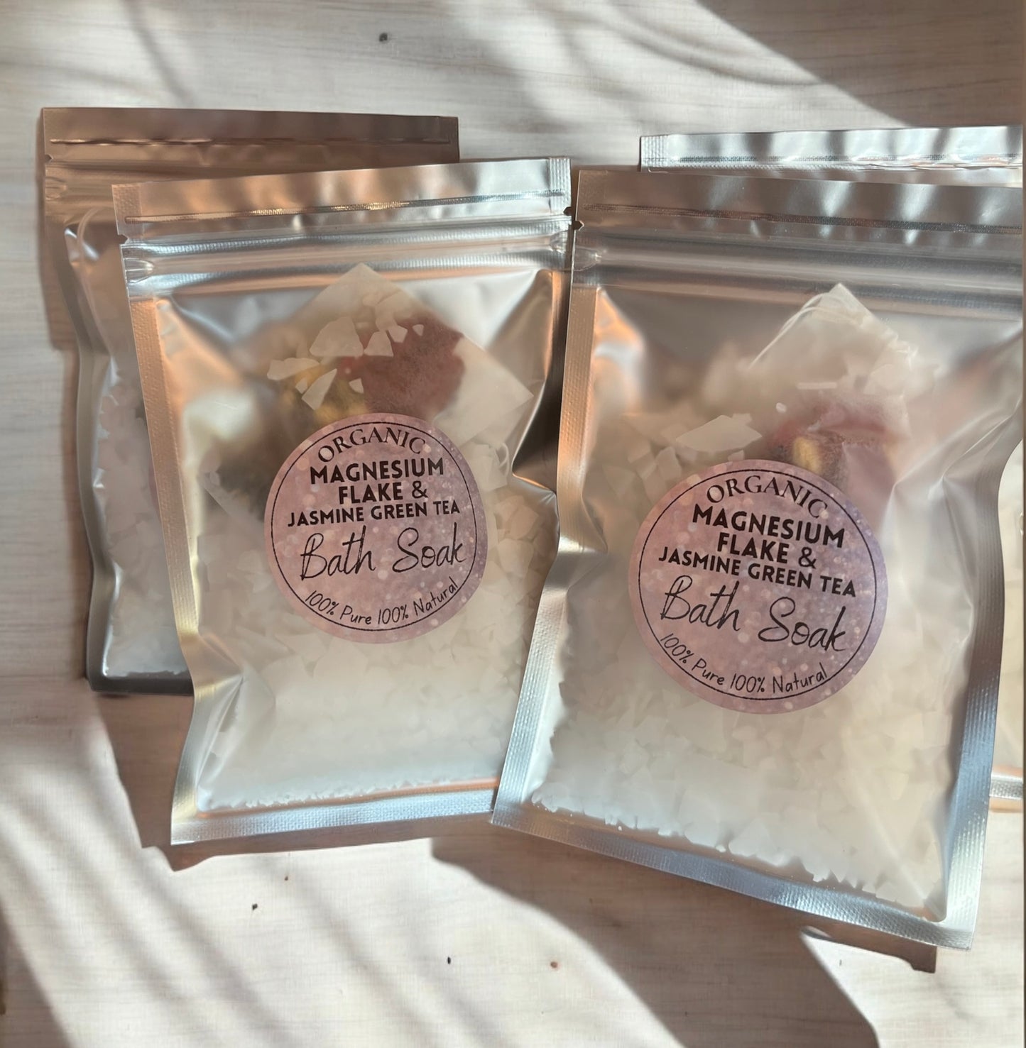 Magnesium Flake & Jasmine Green Tea Bath Soak